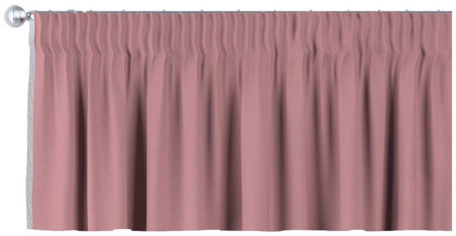 Dekoria Vorhang mit Kräuselband 130 x 40 cm, Cotton Panama Bild 1