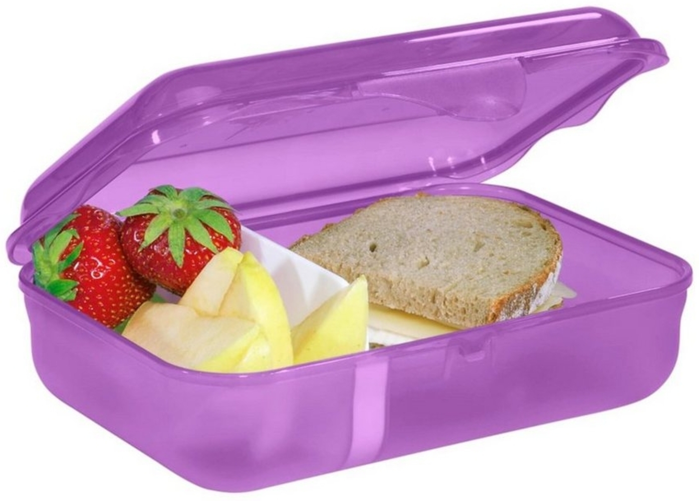 Step by Step Lunchbox mit Klickverschluss, spülmaschinengeeignet, Kunststoff, BPA-frei, (1-tlg) Bild 1