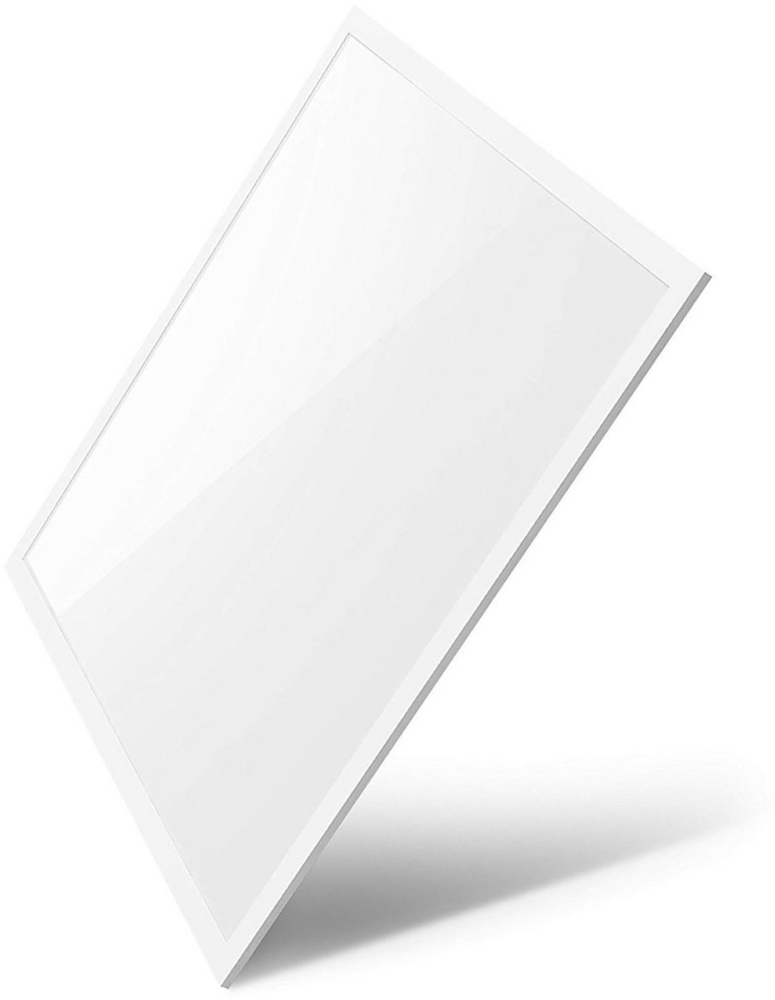 Lecom LED Deckenleuchte 62x62 LED Slim Panel Aufbaurahmen zur Aufputzmontage für 62x62 Panel, LED fest integriert, LED Panele Einbau 35W Warmweiß 62x62x10mm Bild 1