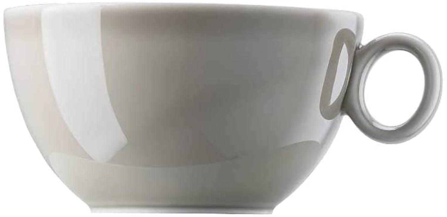 Kombi-Obertasse Loft Colour - Moon Grey Thomas Porzellan Kaffeetasse - Mikrowelle geeignet, Spülmaschinenfest Bild 1