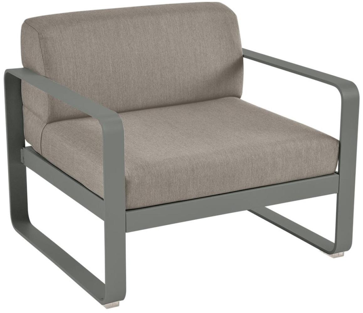 Bellevie Lounge-Sessel Outdoor 48 Rosmarin B8 Taupegrau Bild 1