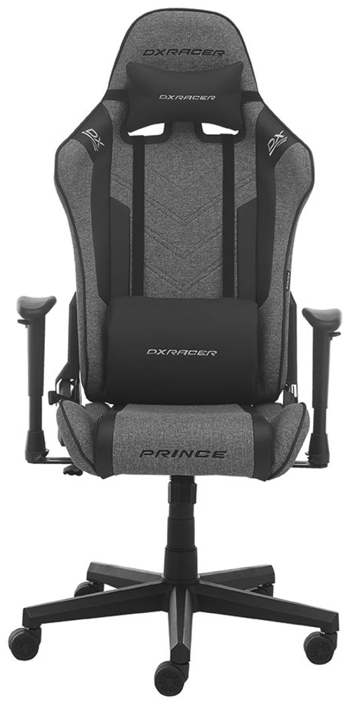 DXRacer PRINCE L Gamingstuhl - Stoff / Grau-Schwarz Bild 1