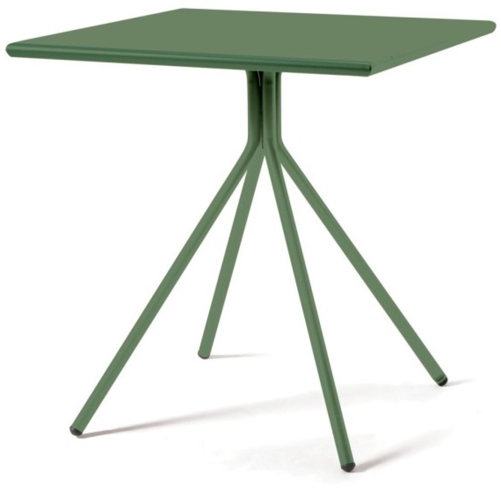 Outdoortisch Rick 80x80x75 cm mintgrün Bild 1