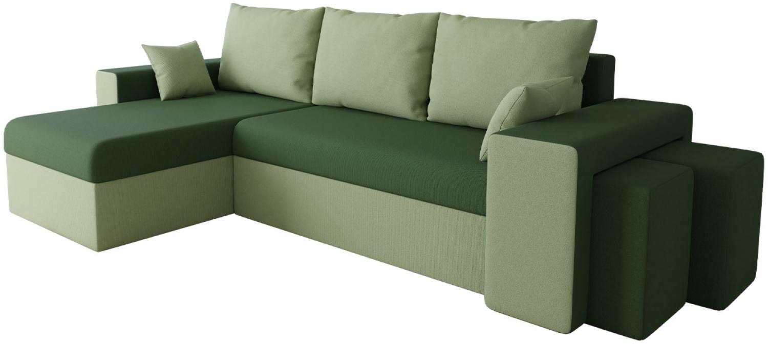 Ecksofa Papani (Farbe: Mikrofaza 0009 + Mikrofaza 0010) Bild 1