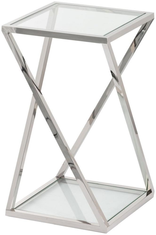 Dekoria Beistelltisch Shiraz silver 40 x 40 x 70 cm Bild 1