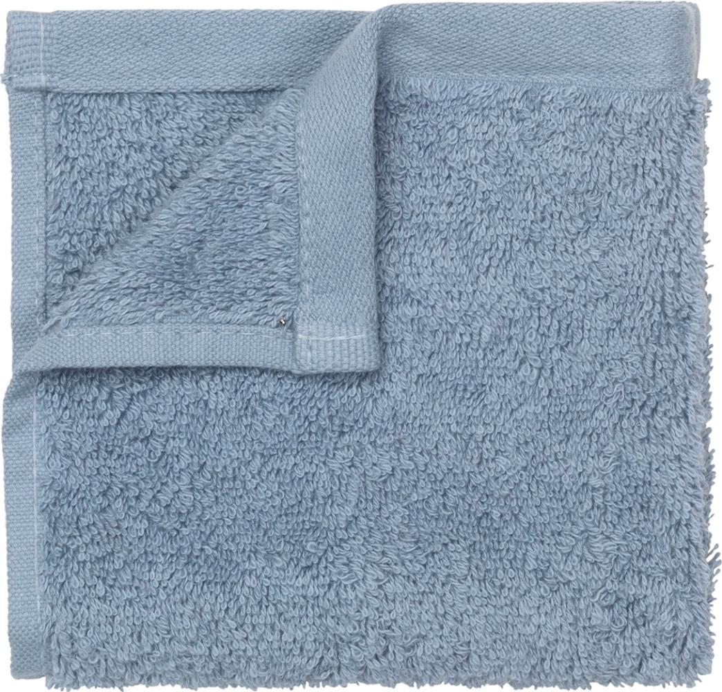 Blomus RIVA Gästehandtücher 4er Set, Gästetücher, Handtuch, Baumwolle, ashley blue, 30 x 30 cm, 69181 Bild 1