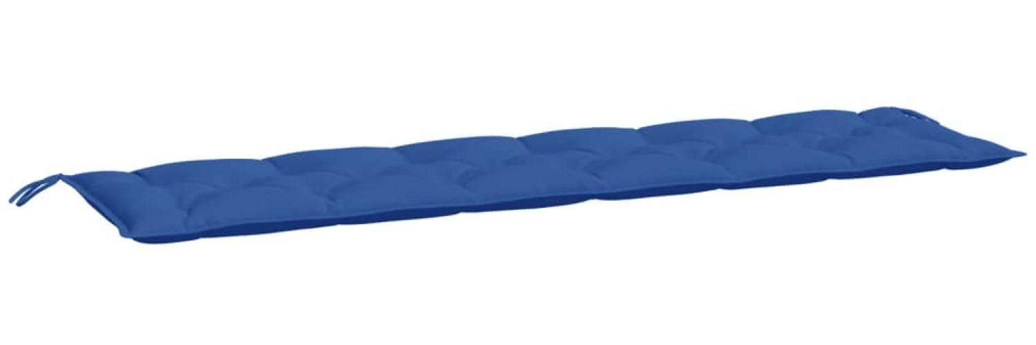 vidaXL Gartenbank-Auflage Königsblau 200x50x7 cm Oxford-Gewebe 361650 Bild 1