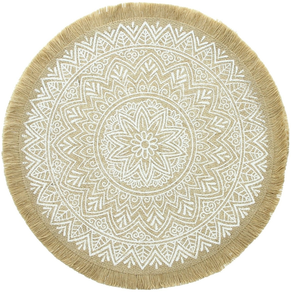 Platzmatte Mandala 2er Set Platzset Untersetzer Tischset Tischmatte Tischwäsche Bild 1