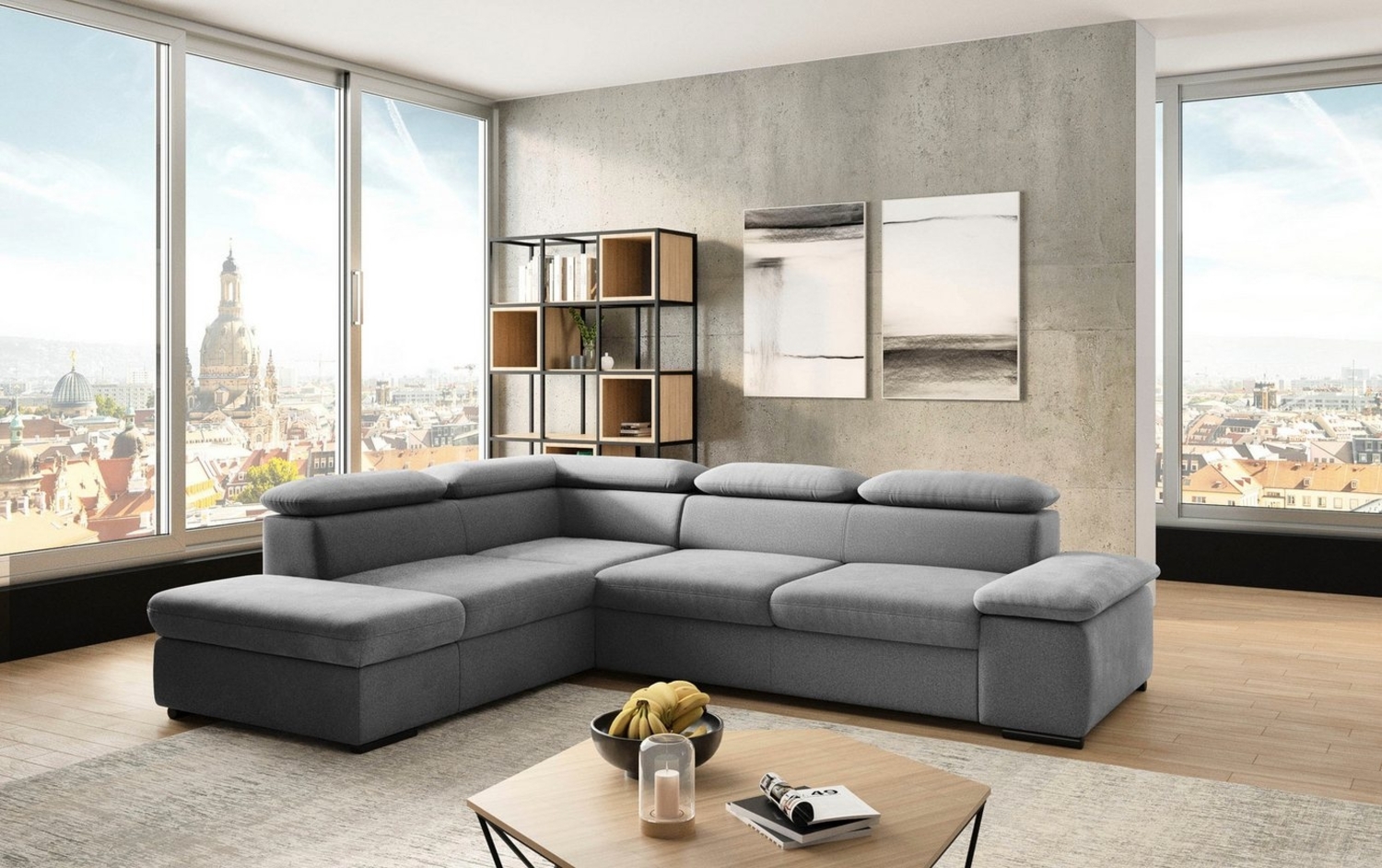 sit&more Ecksofa Alcudia L-Form, wahlweise mit Bettfunktion Bild 1