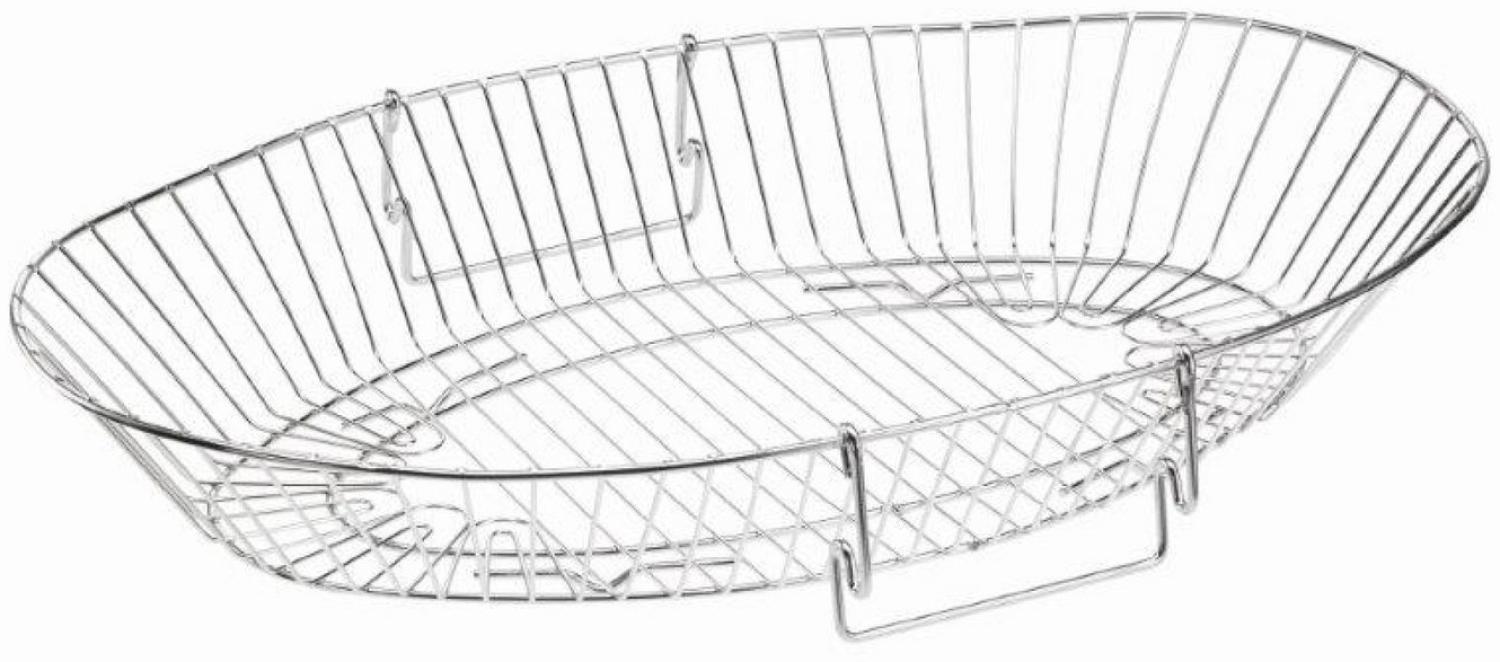 SCHULTE-UFER Bräter Drahteinsatz zum Multibräter 38cm, Edelstahl Bild 1