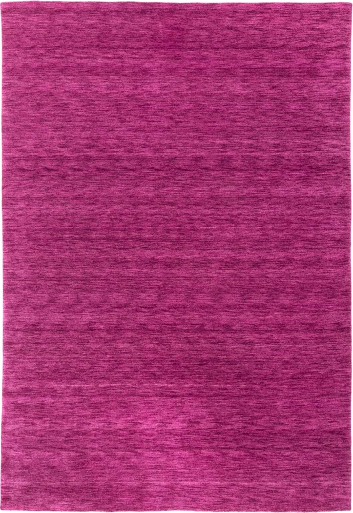 Morgenland Gabbeh Teppich - Uni - rechteckig - 60 x 40 - Lila Bild 1