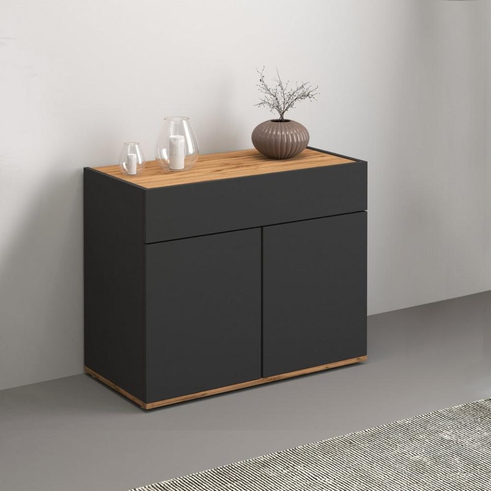 INOSIGN Sideboard Garda, Kommode, Schrank, Kredenz, 2 Türen, 1 Schublade,grifflos Breite 80,9 cm Bild 1