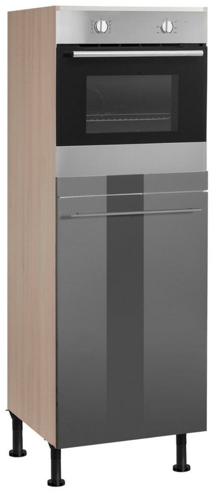 OPTIFIT Backofen/Kühlumbauschrank Bern 60 cm breit, 176 cm hoch, höhenverstellbare Stellfüße, mit Metallgriff Bild 1