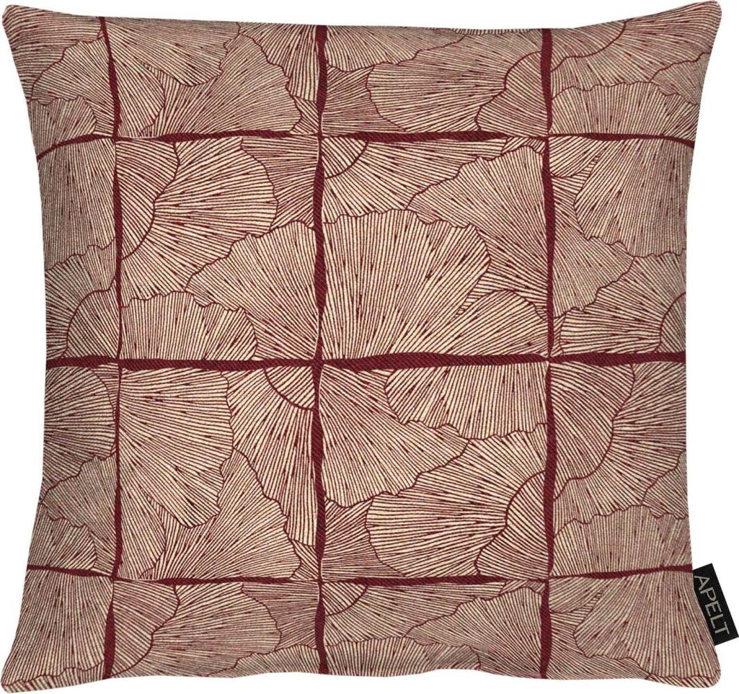 Apelt Dekokissenhülle Allover 6300|40x40 cm| rot Bild 1