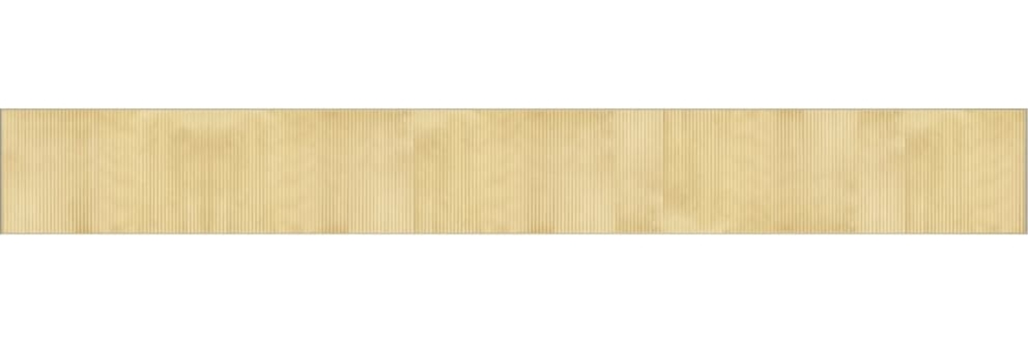 vidaXL Teppich Rechteckig Hell Natur 60x500 cm Bambus 376855 Bild 1