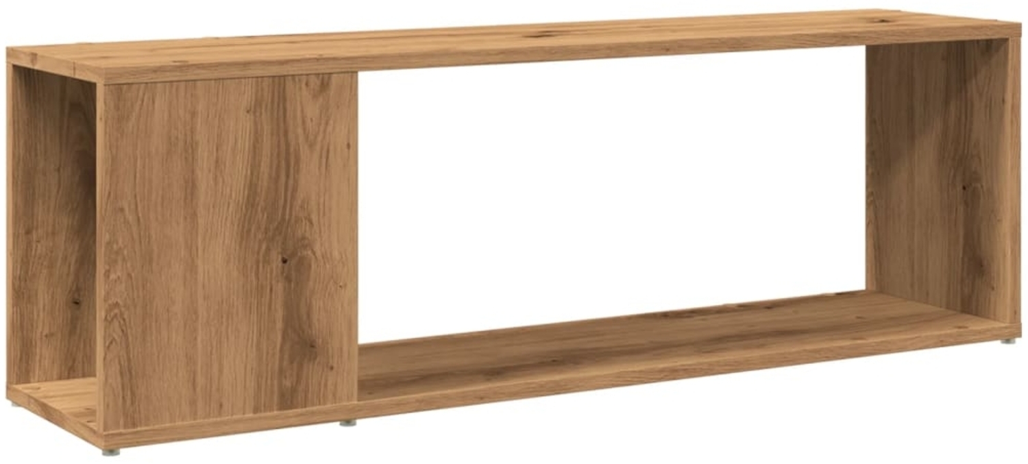 vidaXL TV-Schrank Artisan-Eiche 100x24x32 cm Holzwerkstoff 856739 Bild 1