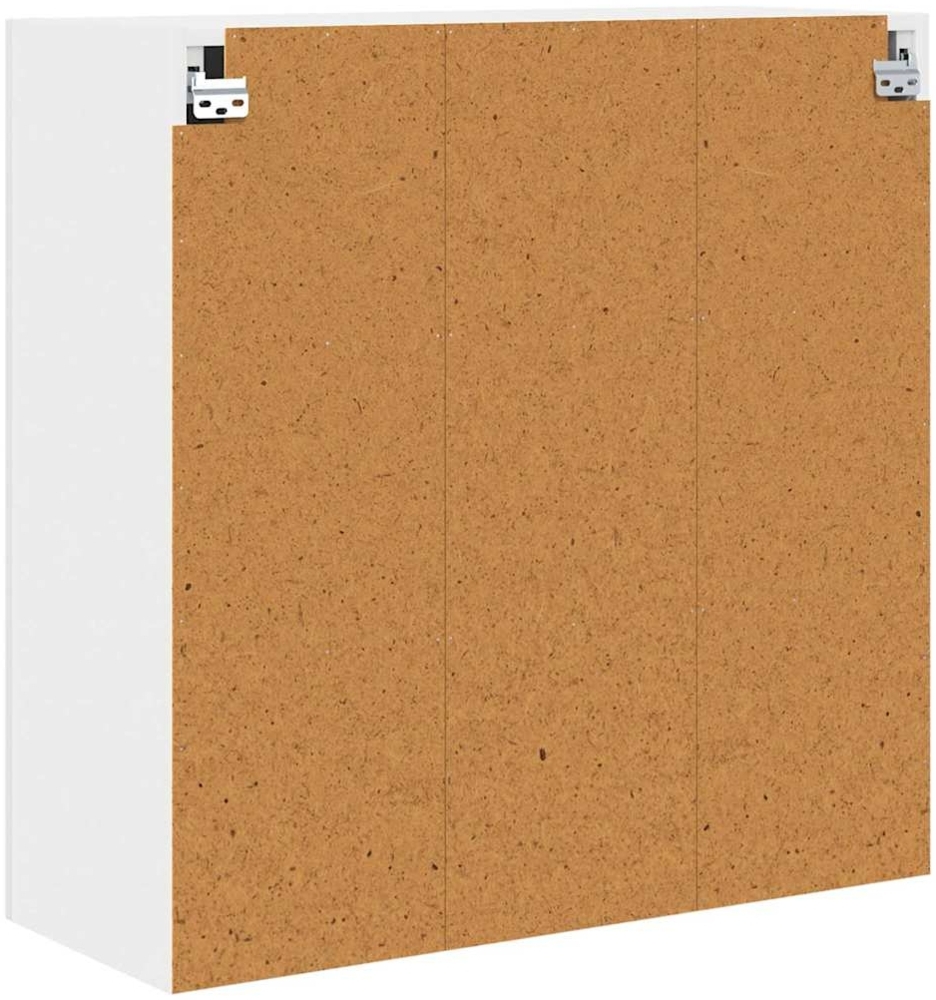vidaXL Küchenschrank Hochglanz Weiß 80 x 31 x 80 cm Holzwerkstoff 884708 Bild 1
