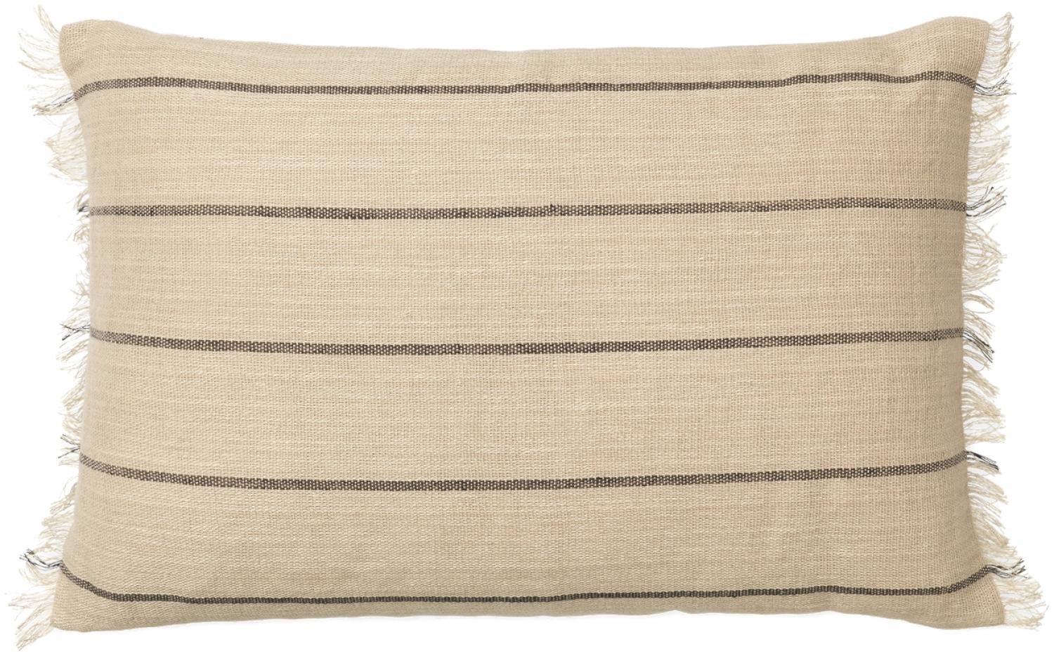 Ferm Living Calm Kissen - 40 x 60 cm - Olive / Off Bild 1