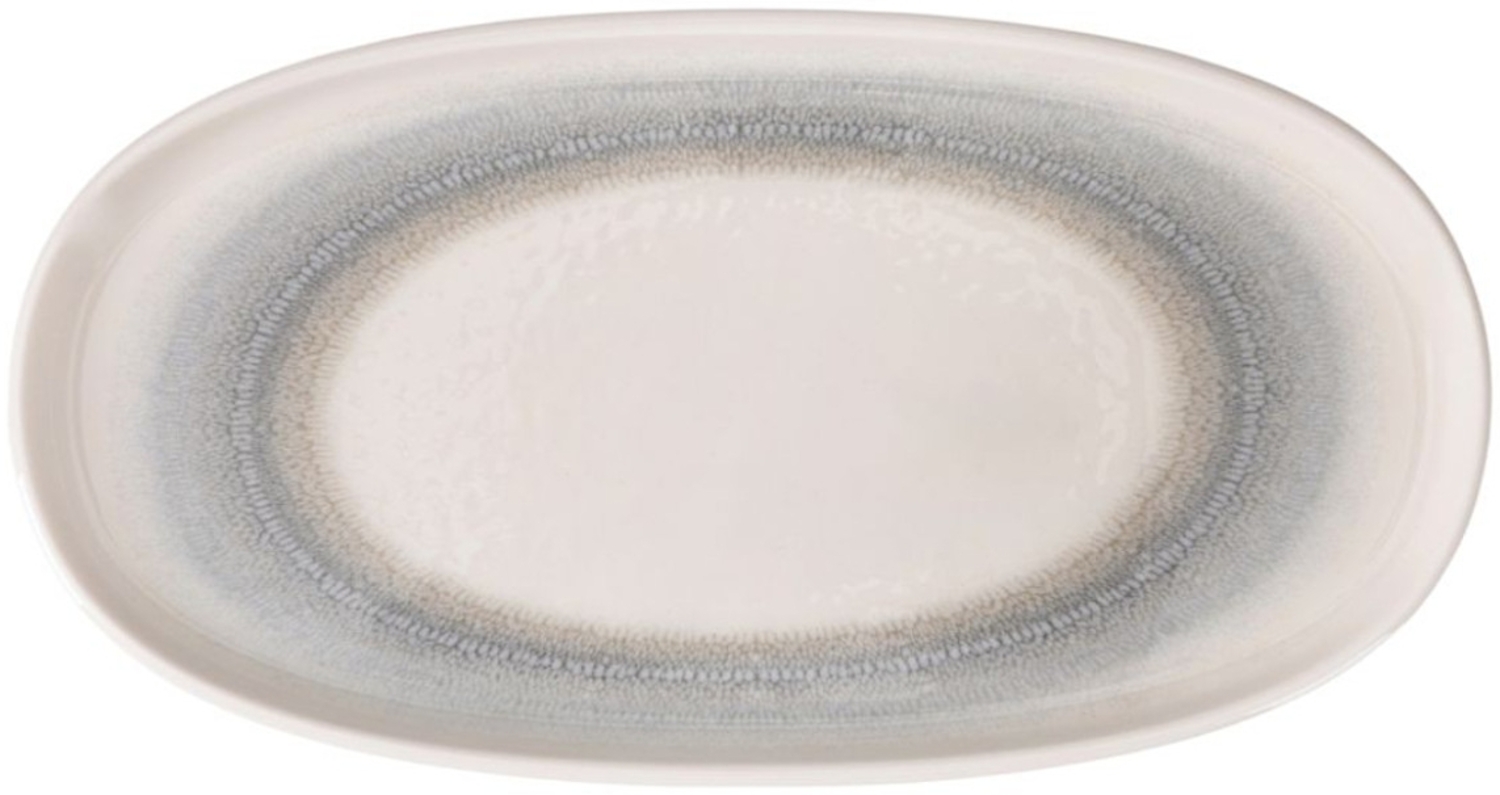 COMAS NEPTUNE ovaler Teller 34 cm, 6 Stück, Porzellan Bild 1