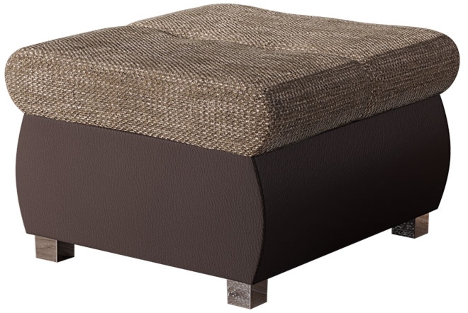 Polsterhocker Orkan Klein (Farbe: Soft 066 + Lawa 02) Bild 1