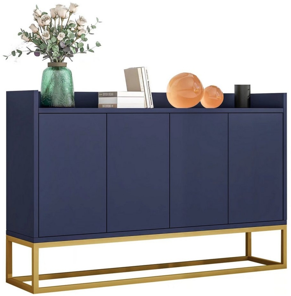 HAUSS SPLOE Sideboard Schubladenkommode, Sideboard Highboard Kommode (griffloser Buffetschrank, für Esszimmer, Wohnzimmer, Küche) Bild 1