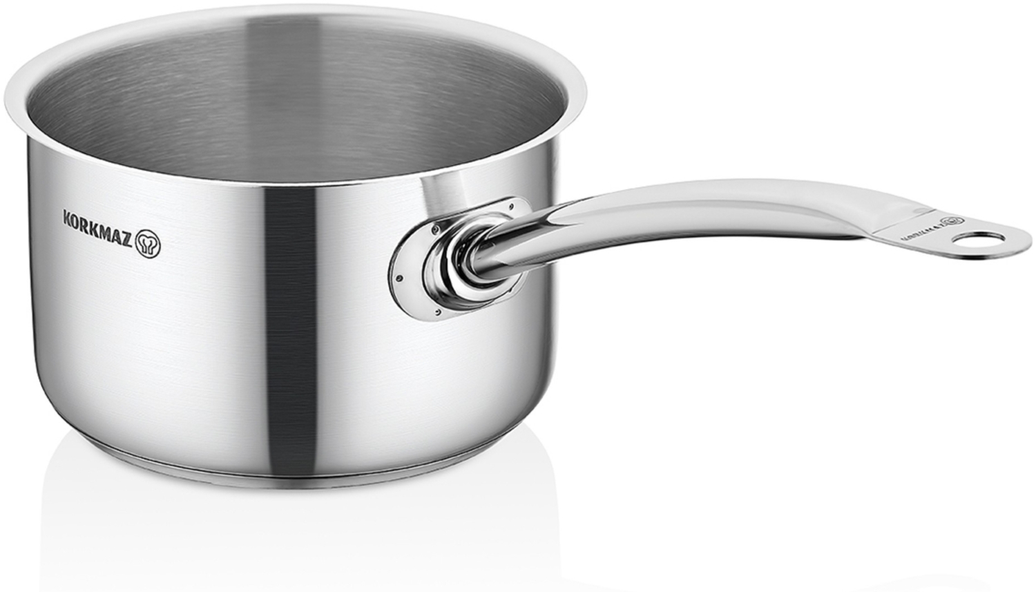 Korkmaz Proline Ergonomischer Kochtopf Ø 28 cm – 7,3 Liter aus hochwertigem 18/10-Edelstahl Bild 1