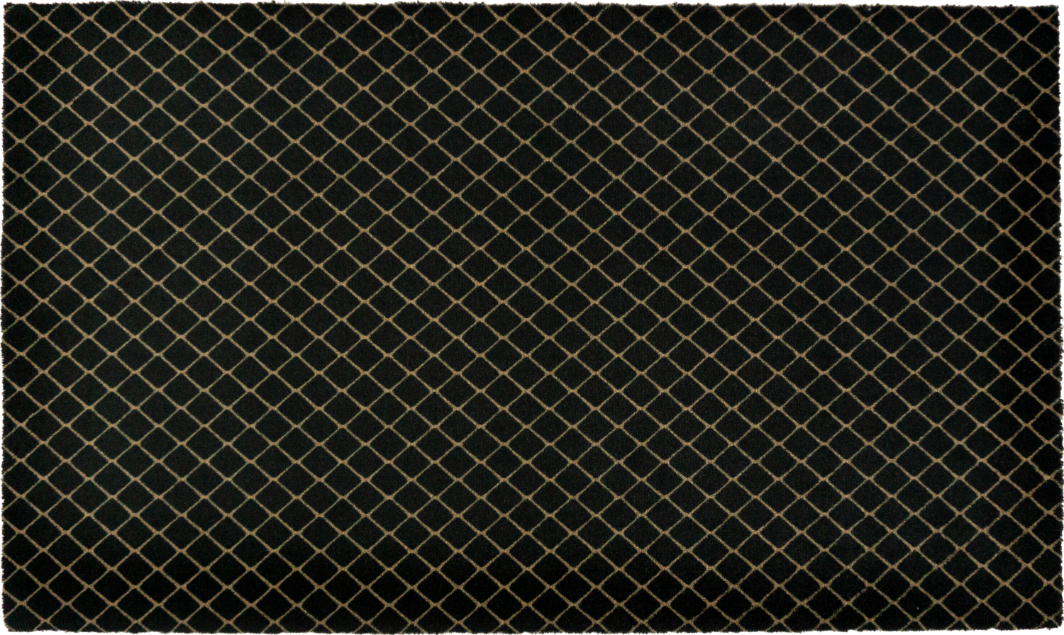 Lako 'Gitter' Fußmatte, schwarz, 65 x 110 cm Bild 1