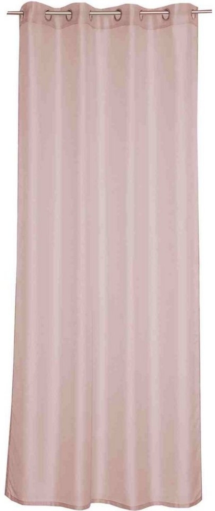 TOM TAILOR Gardine CLEAN Transparenter Ösenvorhang, Öse (1 St), Polyester, 140 x 250 cm in Rosa Bild 1