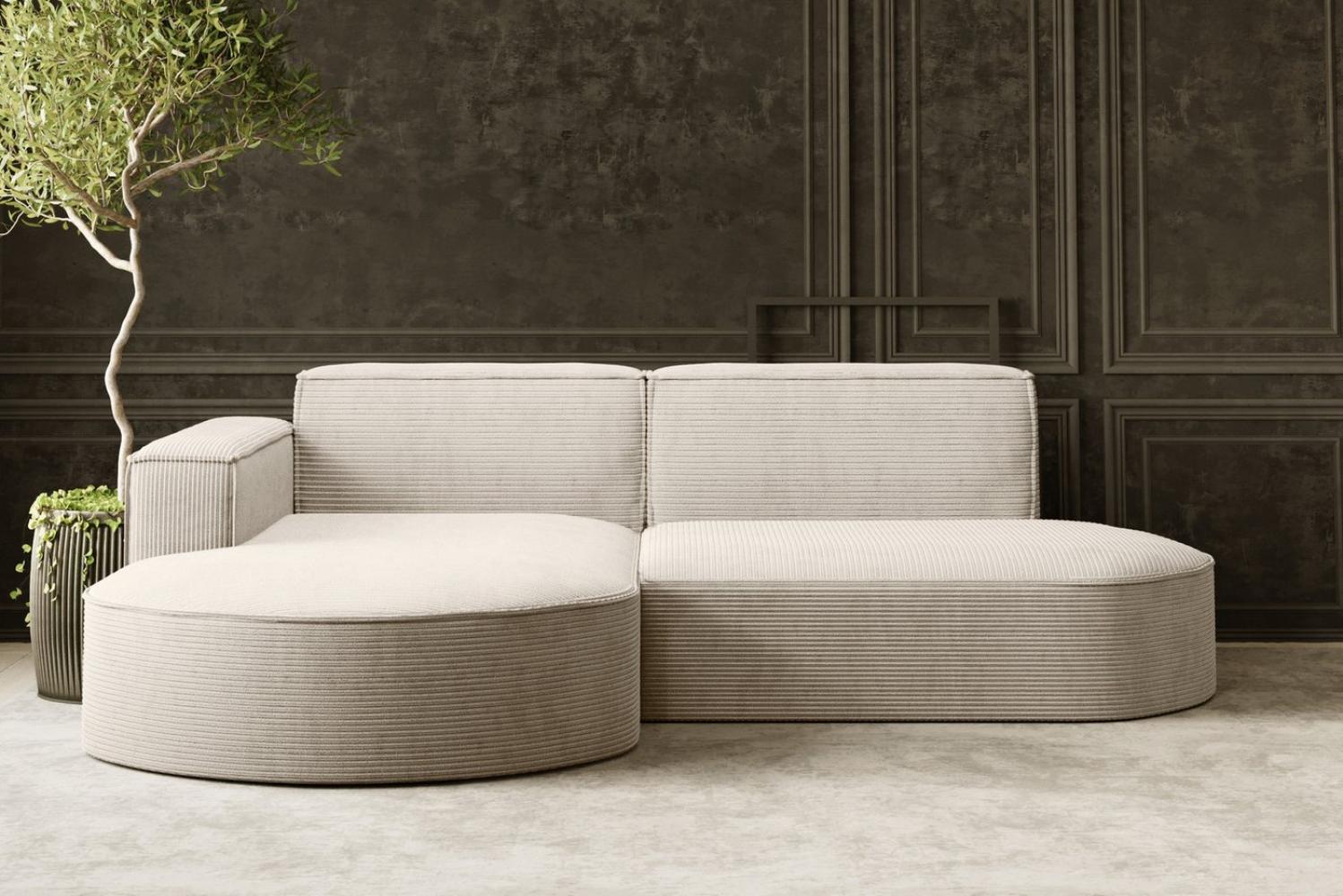 Kaiser Möbel Ecksofa Designer MODENA STUDIO L stoff Poso und Neve Bild 1