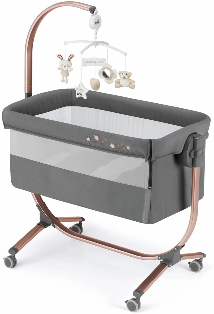 Baby Beistellbett Cullami | Mehr Farben verfügbar | inkl. Wippfunktion | 8-fach höhenverstellbar Bild 1