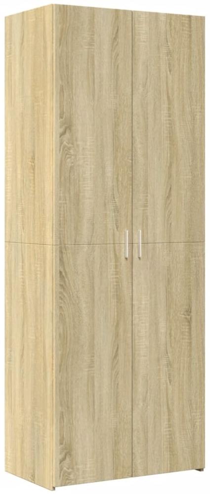 vidaXL Highboard Sonoma-Eiche 70x42,5x185 cm Holzwerkstoff 3281429 Bild 1