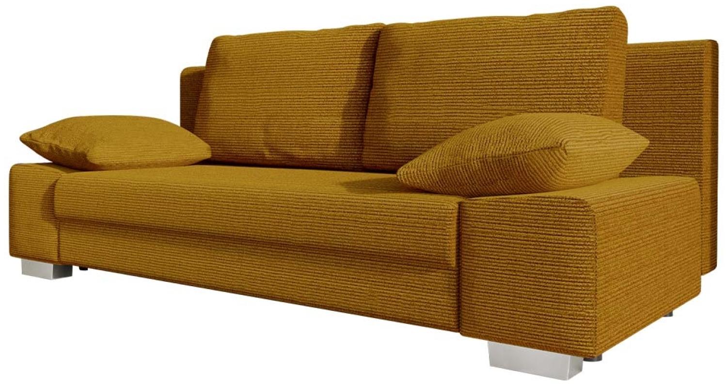 Schlafsofa Laura Cord (Farbe: Poso 1) Bild 1