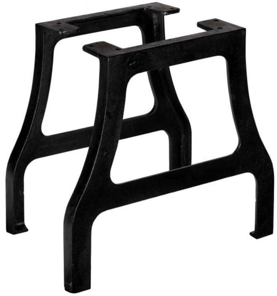 vidaXL Couchtischbeine 2 Stk. A-Gestell Gusseisen 245421 Bild 1