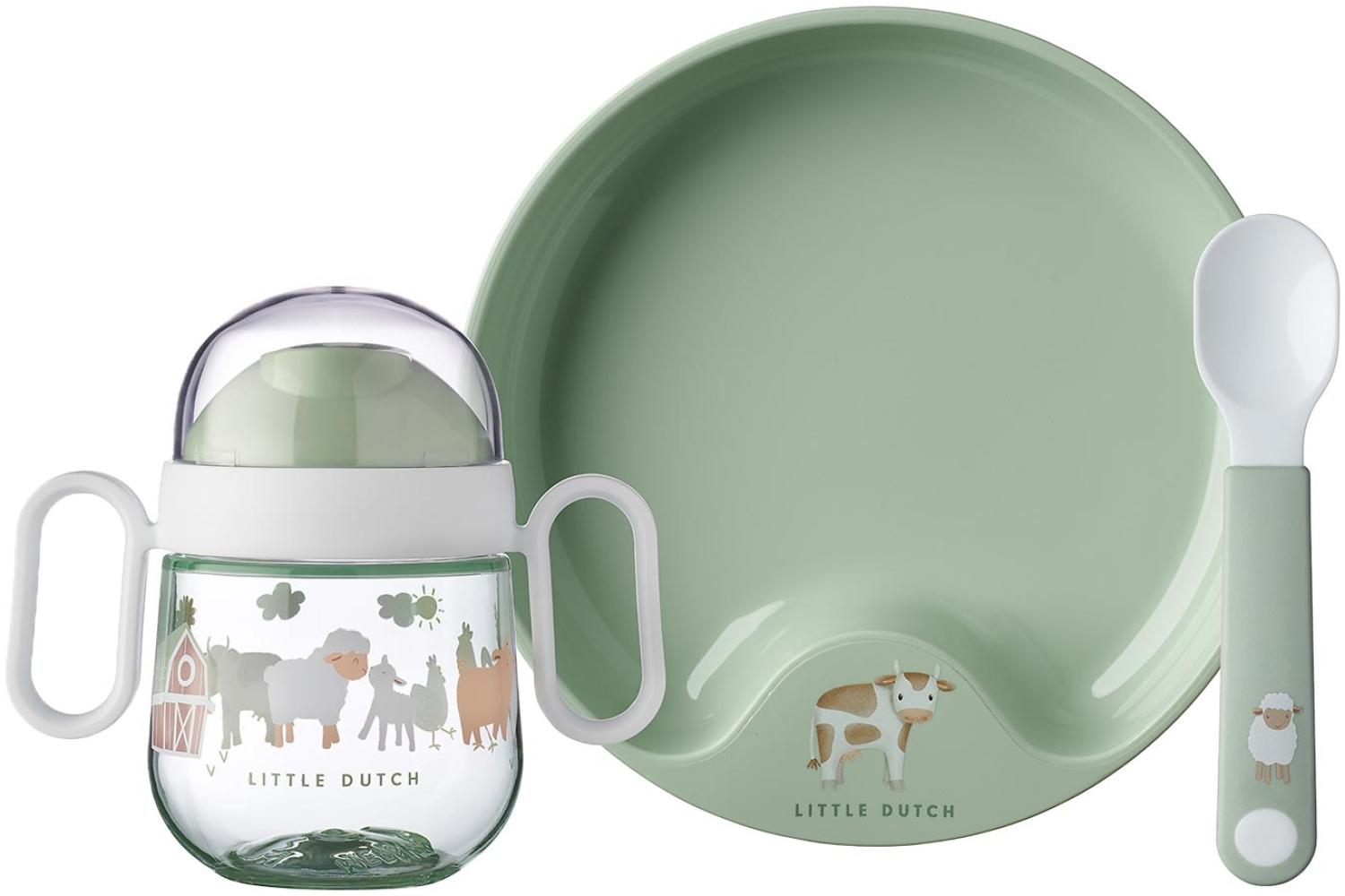 Mepal MIO Babygeschirrset Little Farm 3-teilig Bild 1