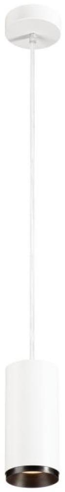 SLV 1004255 NUMINOS PD PHASE M LED Pendelleuchte weiß schwarz 3000K 36° Bild 1