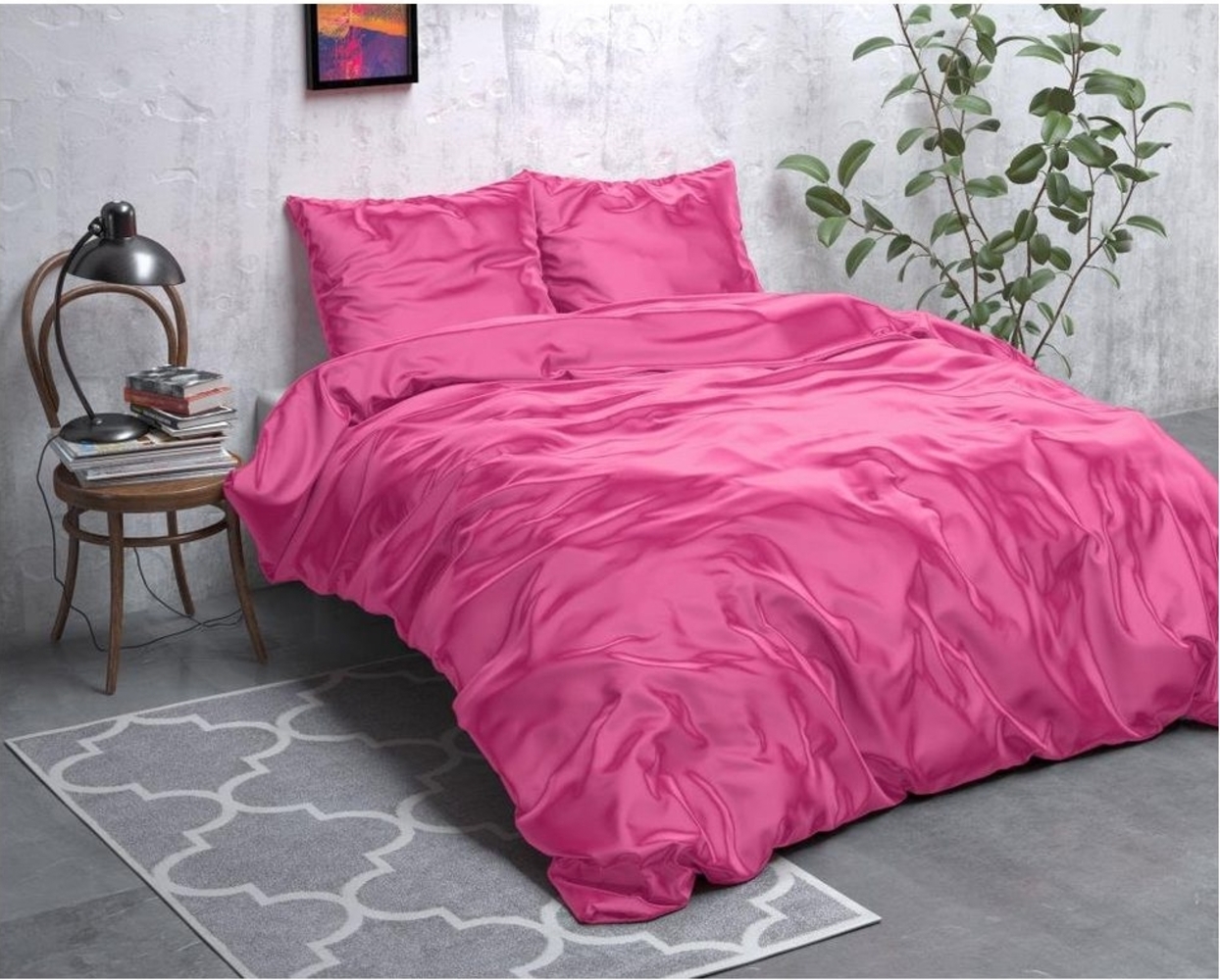 Sitheim-Europe Bettwäsche SLEEPTIMEBEAUTY Haut CARE -Bettbezug & Kissenbezüge, Seidenmikrofaser, 2 teilig, Weich, geschmeidig und wärmeregulierend Bild 1