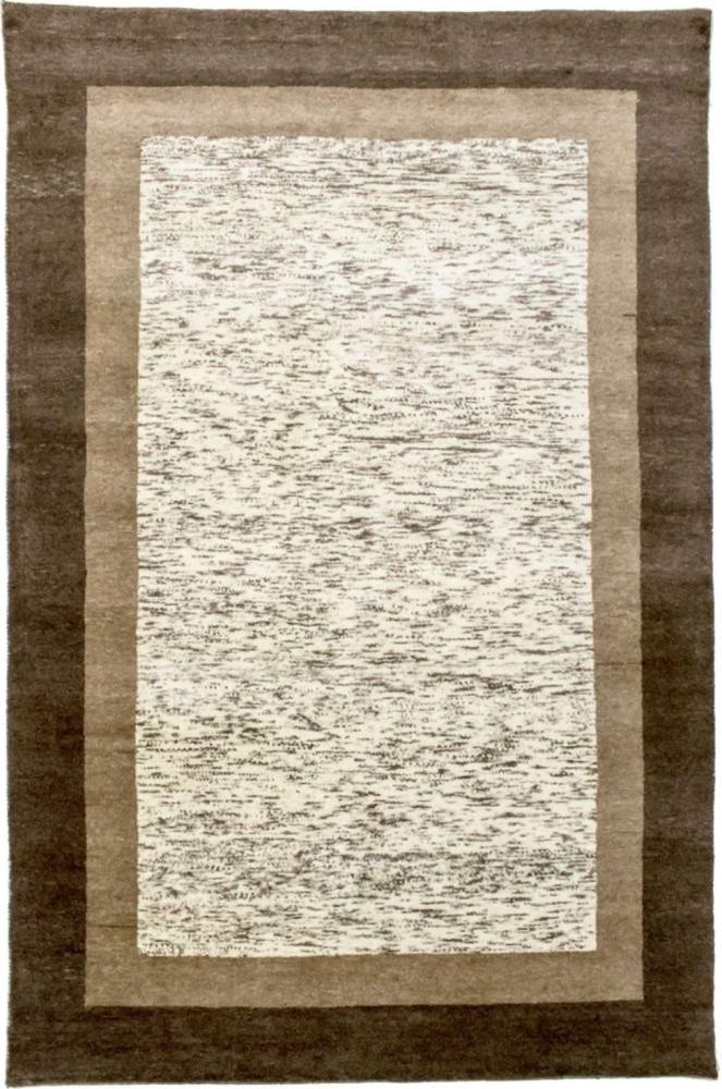 Gabbeh Teppich - Loribaft - 207 x 141 cm - beige Bild 1