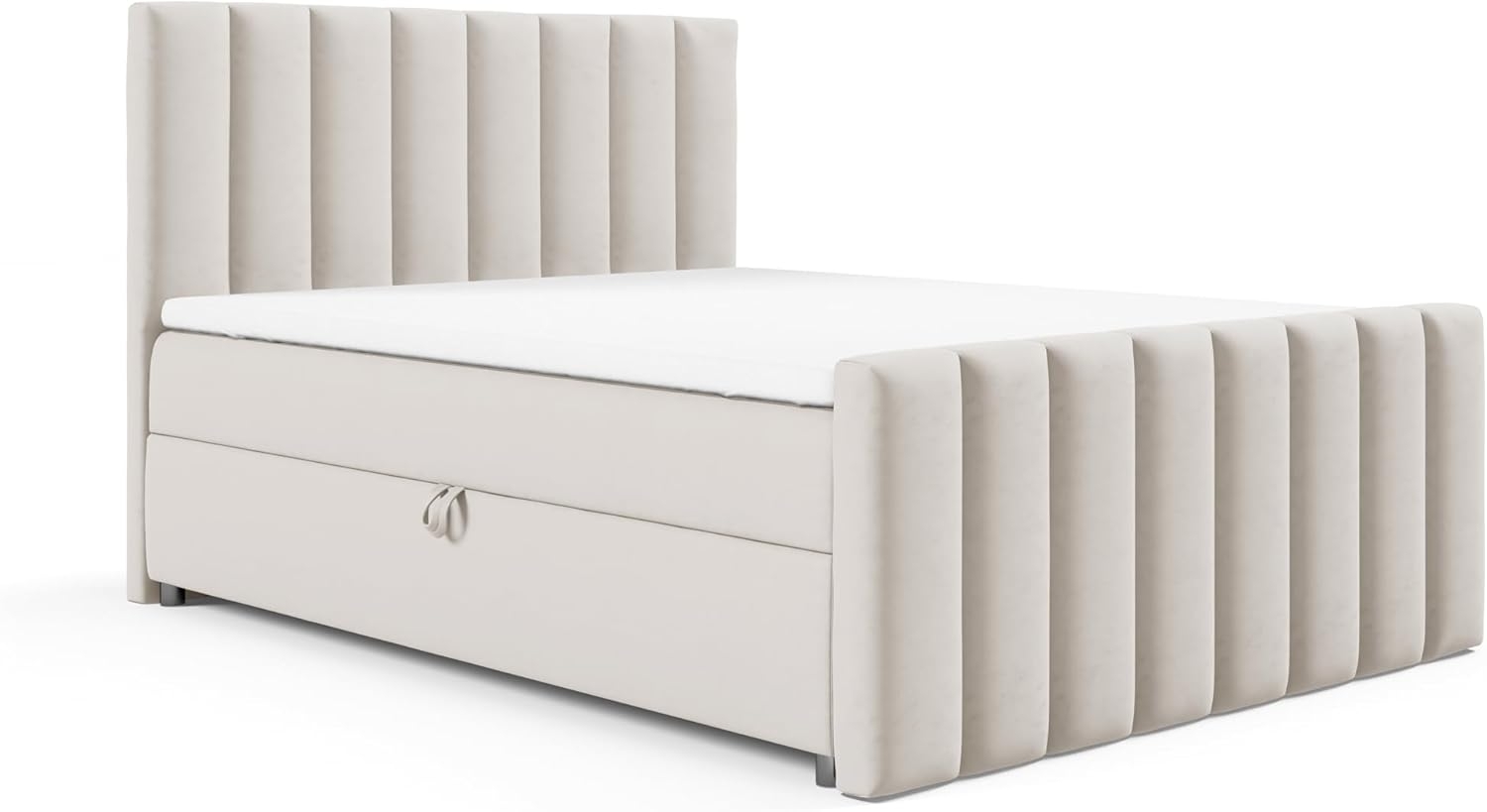 Best for Home Boxspringbett mit Bettkasten Trinity K10 Lux, mit Bettkasten, inkl. 7 cm Topper (140x200 160x200 180x200 200x200 cm), Verschiedene Liefermöglichkeiten, TOP Preis-Leistungs-Verhältnis Bild 1