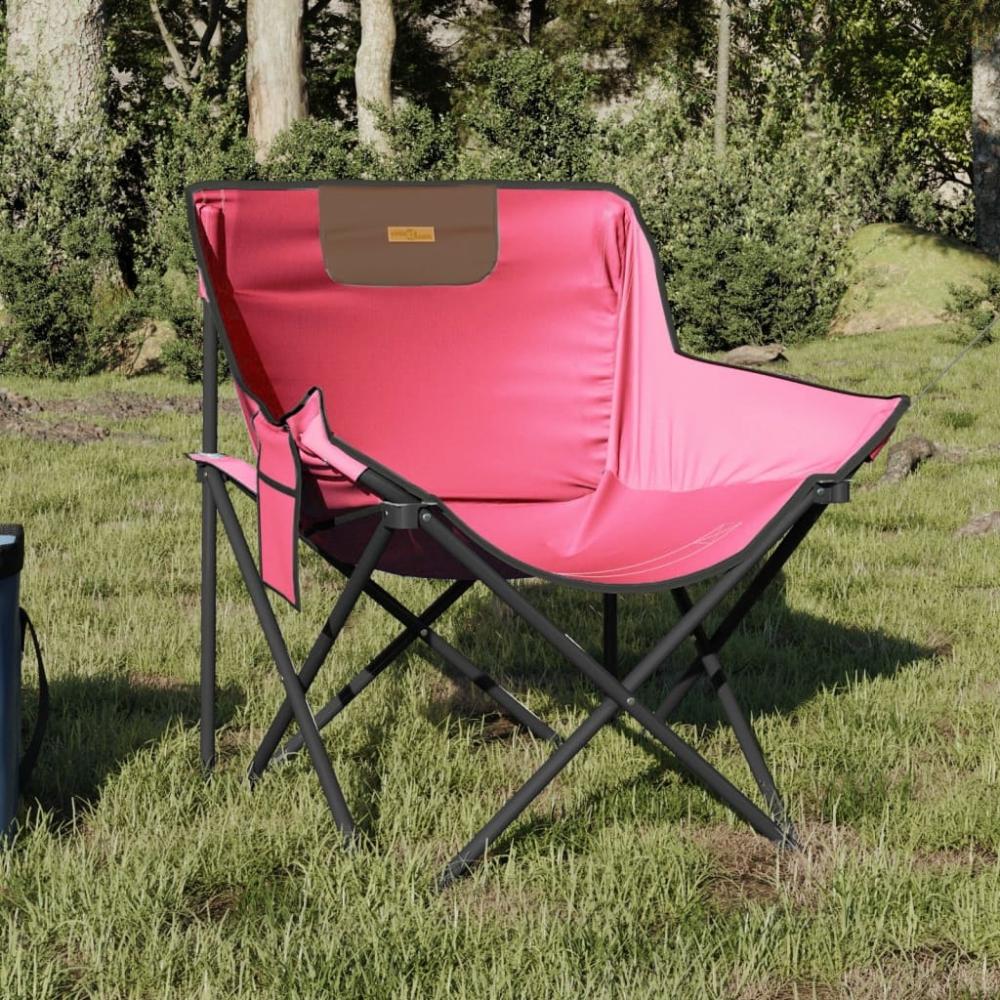 vidaXL Campingstühle 2 Stk. mit Tasche Klappbar Rosa 366554 Bild 1