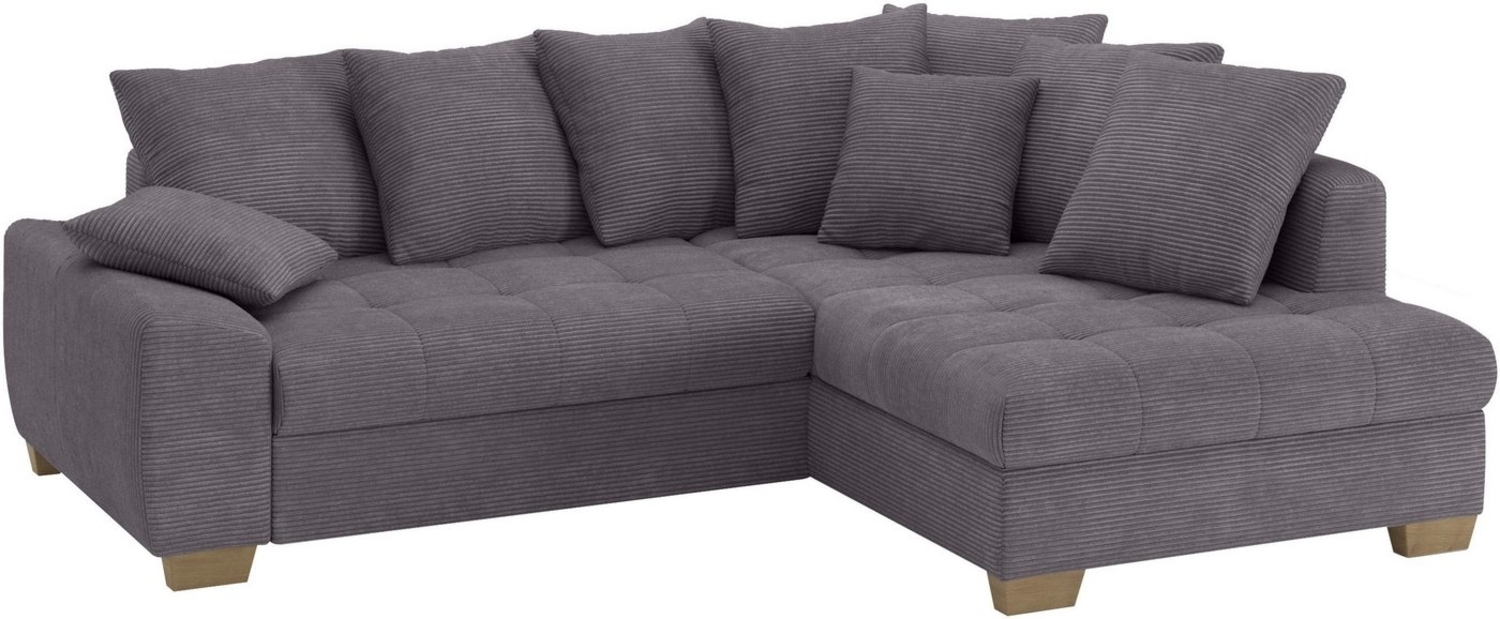 Mr. Couch Ecksofa Nikita II, L-Form, Wahlweise mit Kaltschaum, EasyBett, Bettkasten Bild 1