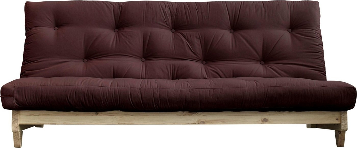 KARUP DESIGN FRESH Futonsofa Gestell Natur Matratze Braun Bild 1