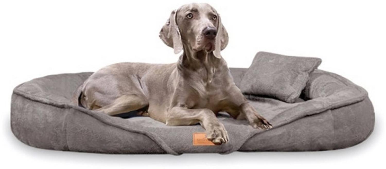 tierlando® Tierbett Orthopädisches Hundebett XENIA, Kuschelig flauschiges Hundesofa Bild 1