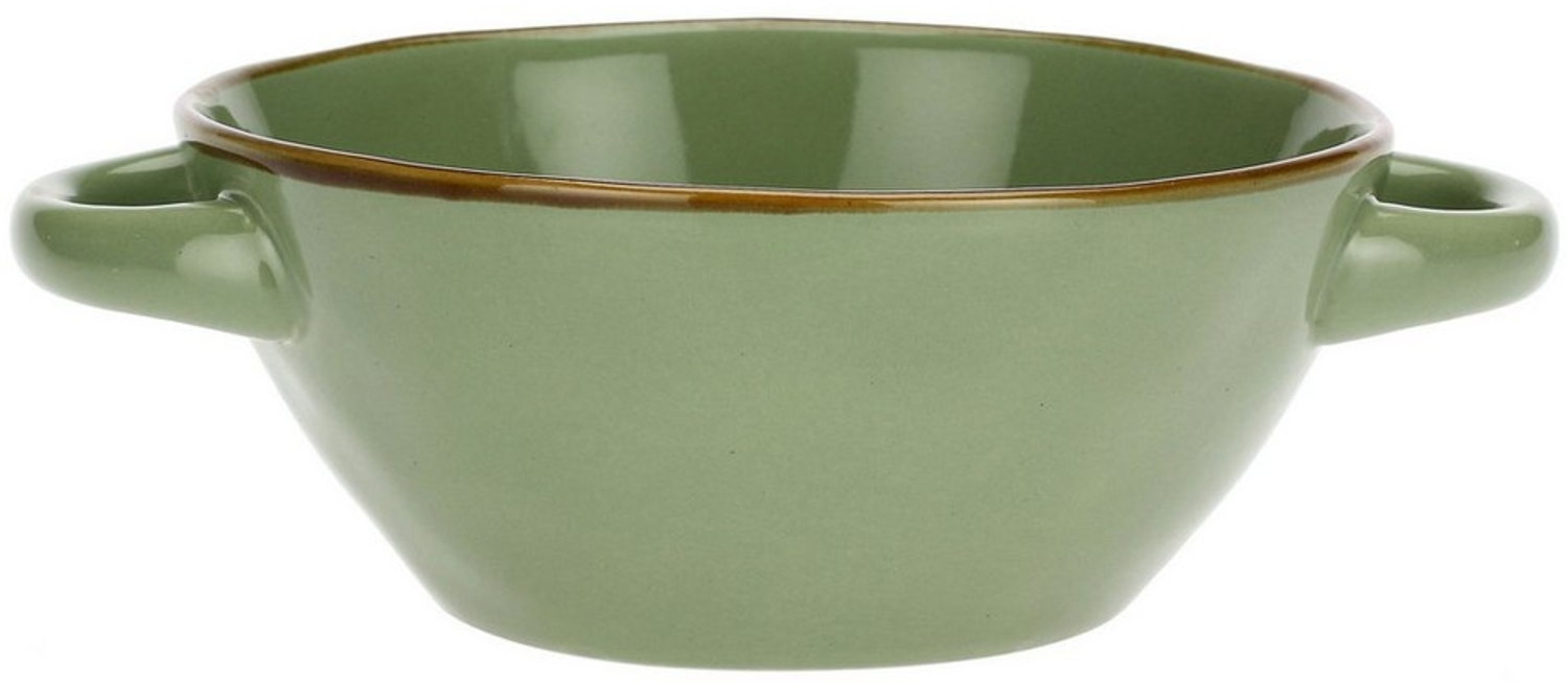 Suppenschüssel mit Henkel 15 cm Concerto Verde Olivia Bild 1