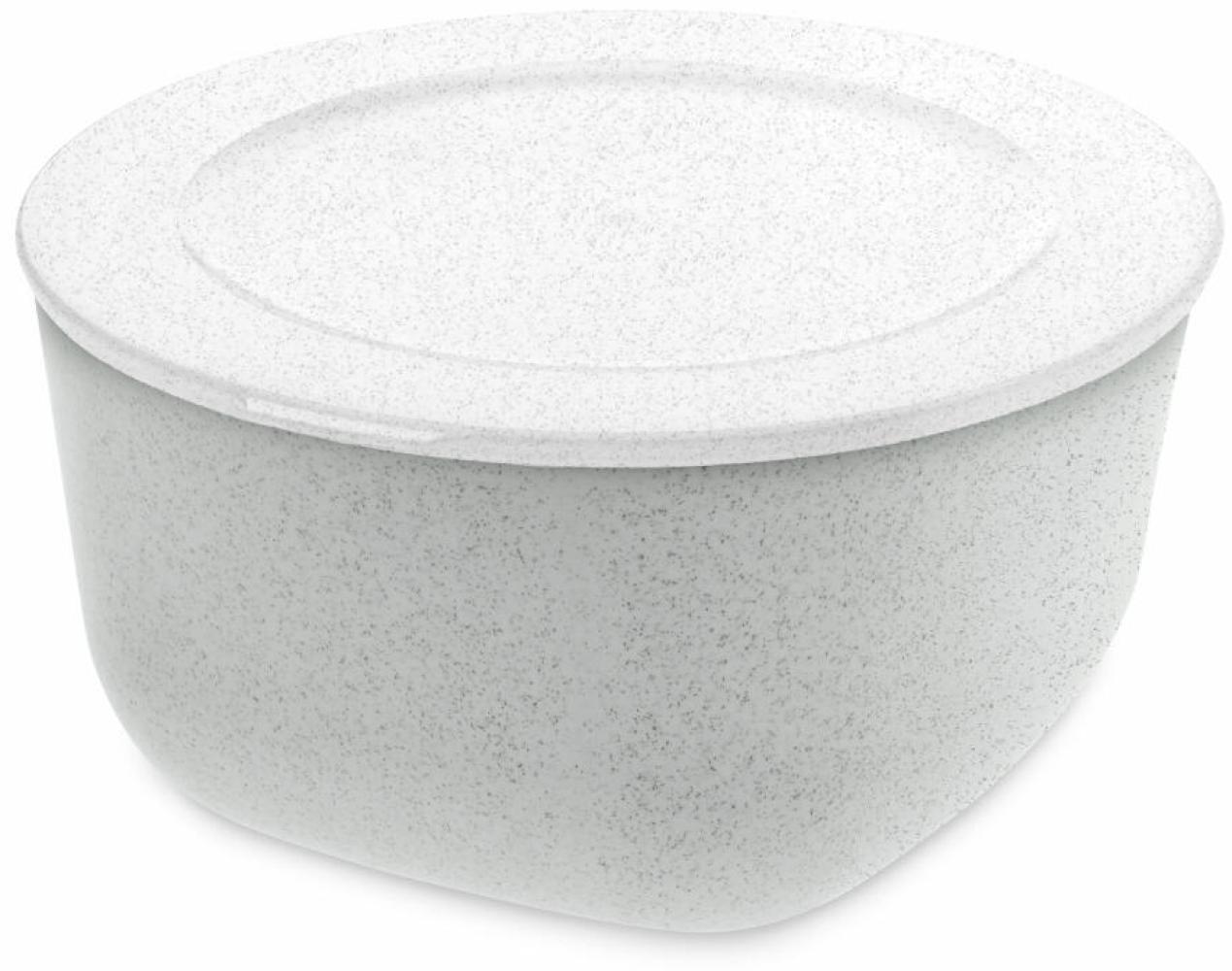 Koziol Box mit Deckel Connect L, Frischhaltedose, Dose, Aufbewahrung, Thermoplastischer Kunststoff, Organic Grey/Organic White, 2 L, 3871296 Bild 1