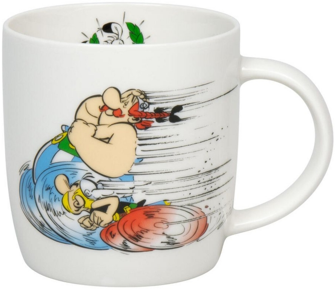 KÖNITZ Becher Asterix Rennen - Courir - 400 ml / Asterix & Obelix Motivtasse Bild 1