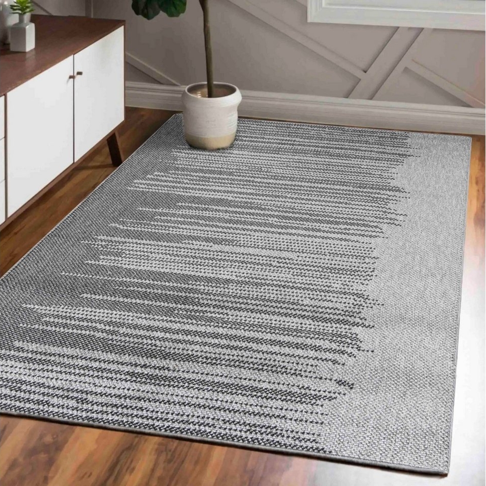 Mazovia Designteppich Modern Weich Minimalist Teppich für Wohnzimmer - Neutralfarben Teppich, 80 x 150 cm, Fußbodenheizung Bild 1