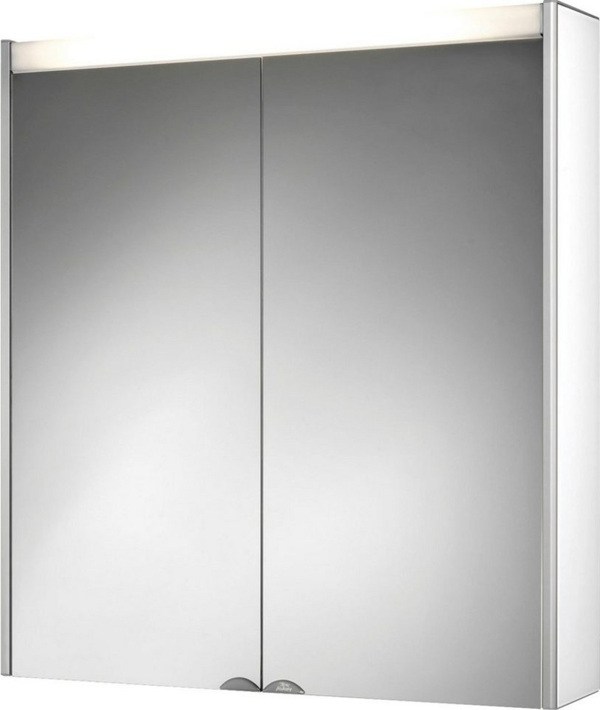 jokey Spiegelschrank Dekor Alu LED Aluminium, 65,4cm breit Bild 1