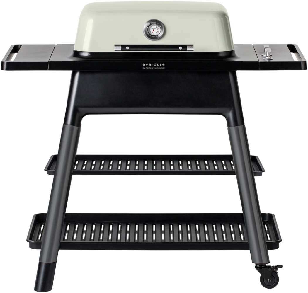 Everdure Force Gasgrill 2-Brenner mit Doppelboden Farbe Stone E2G4S Bild 1