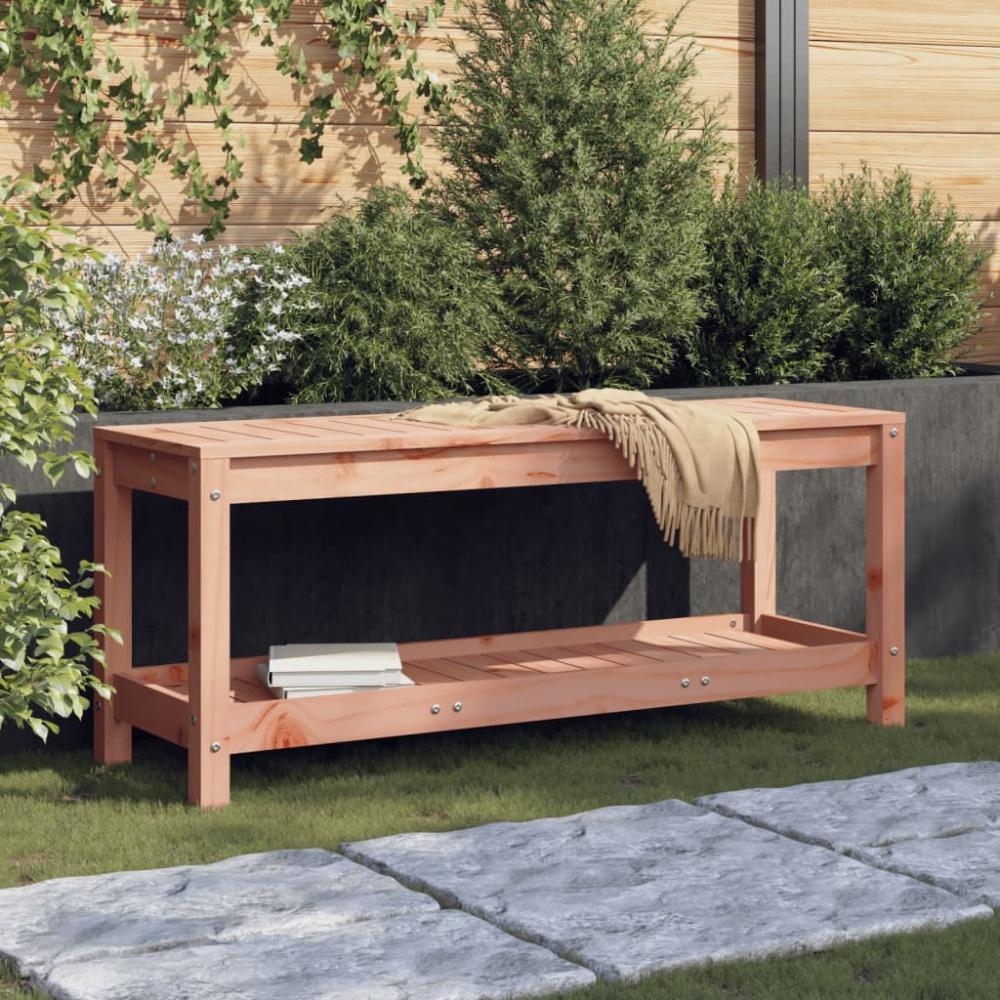 vidaXL Gartenbank 108x35x45 cm Massivholz Douglasie 832385 Bild 1