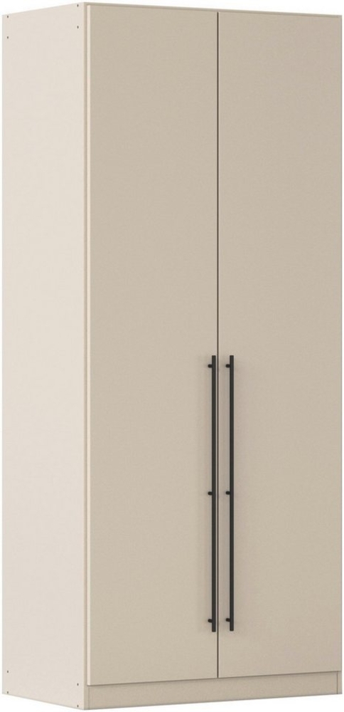 rauch Kleiderschrank Drehtürenschrank Schrank Garderobe Wäscheschrank Schlafzimmer AVOLA (in 3 verschiedenen Ausstattungen BASIC/CLASSIC/PREMIUM) mit hochwertigen Stangengriffen in Schwarz aus Metall MADE IN GERMANY Bild 1